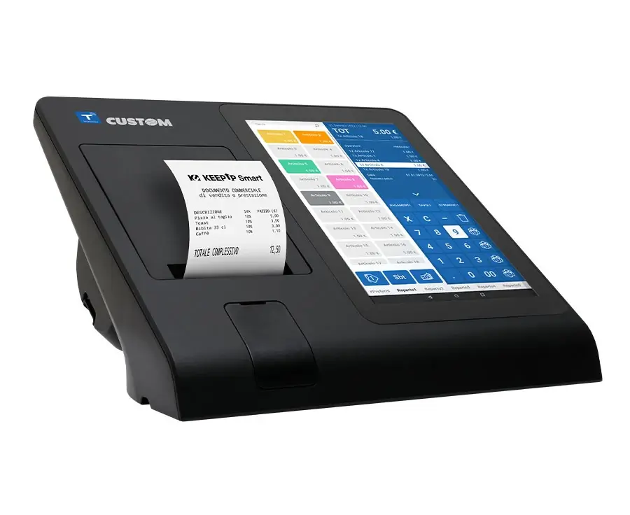 FUSION F RT registratore di cassa touch screen
